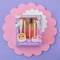 No Nasties Mini Makeup Brush Set