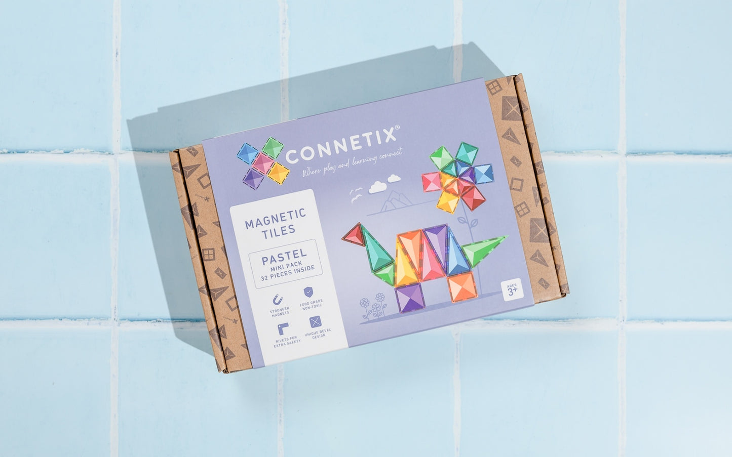 Connetix Pastel Mini Pack 32pc