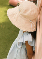 Acorn Frayed Bucket Hat