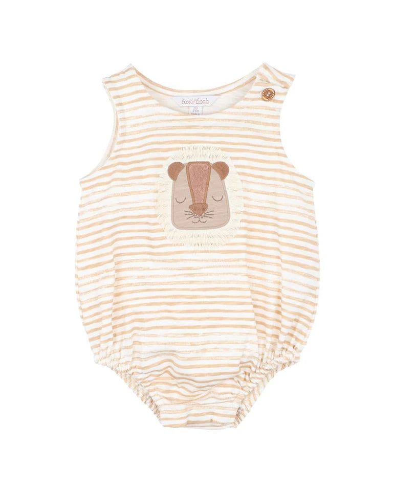 Fox & Finch Lion Face Bodysuit