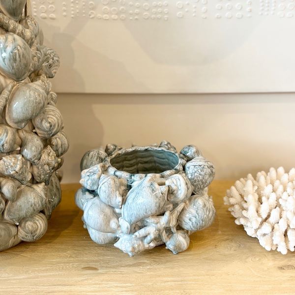 Mediterranean Markets Mode Shells Vase