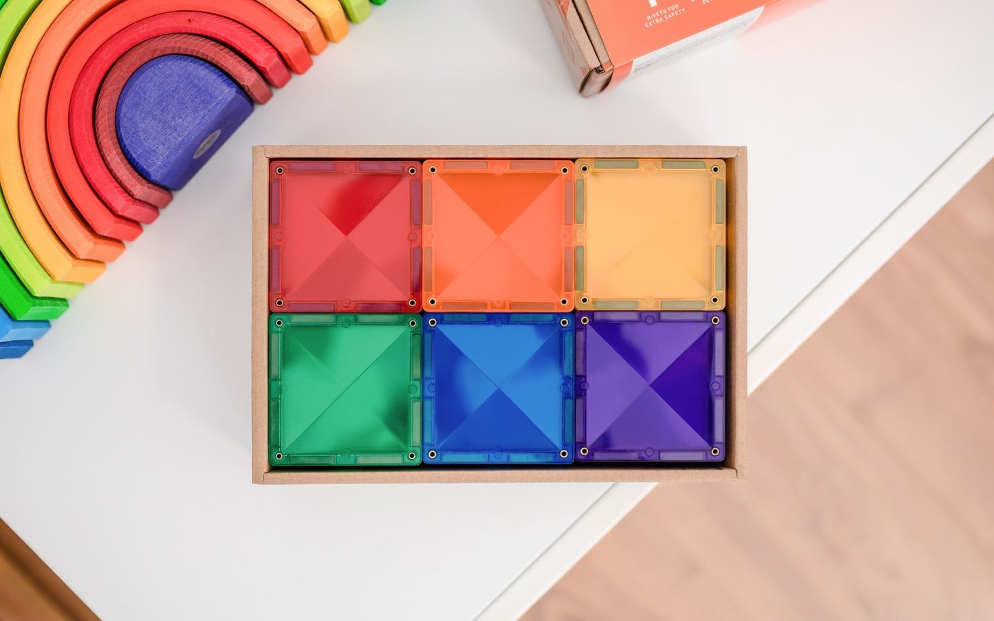 Connetix Rainbow Square Pack 42pc