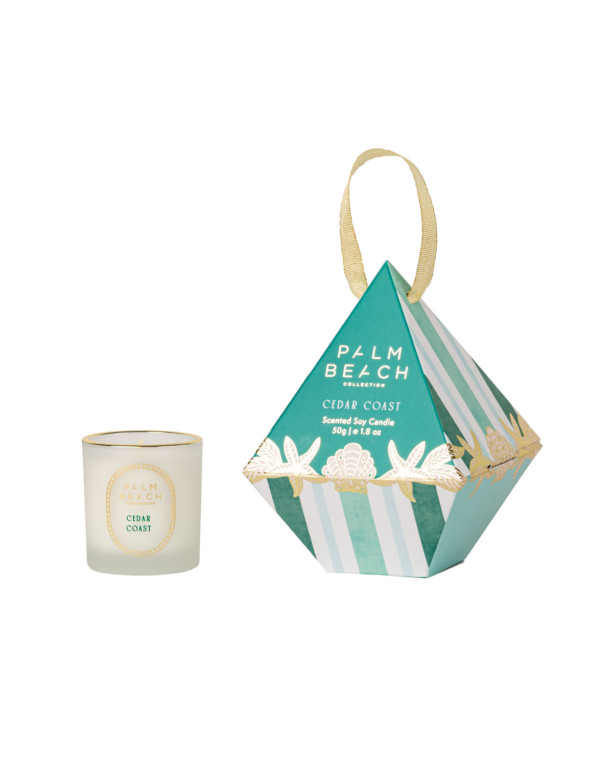 Palm Beach Collection Hanging Bauble Mini Candle 50g