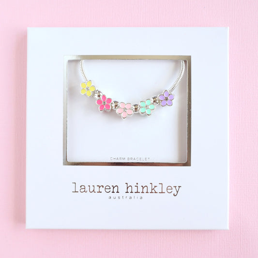 Lauren Hinkley Petite Fleur Bouquet Charm Bracelet