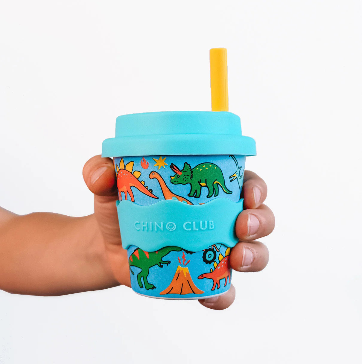 Chino Club Dinosaurs and Monster Trucks Kids Keep Cup (8oz)