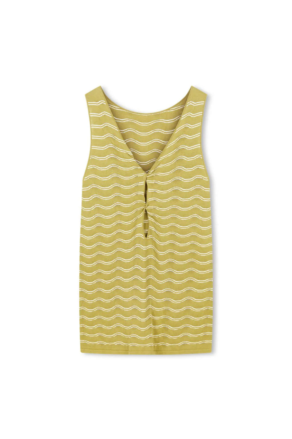 ARCAA Onda Shift Dress - Matcha Wave