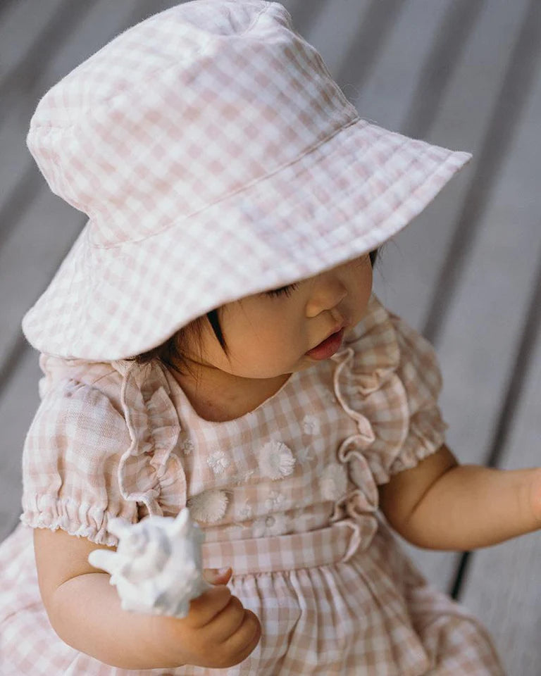 Bebe Morgan Gingham Sunhat