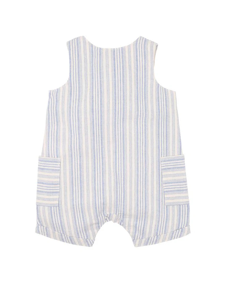 Fox & Finch Puffin Stripe Romper