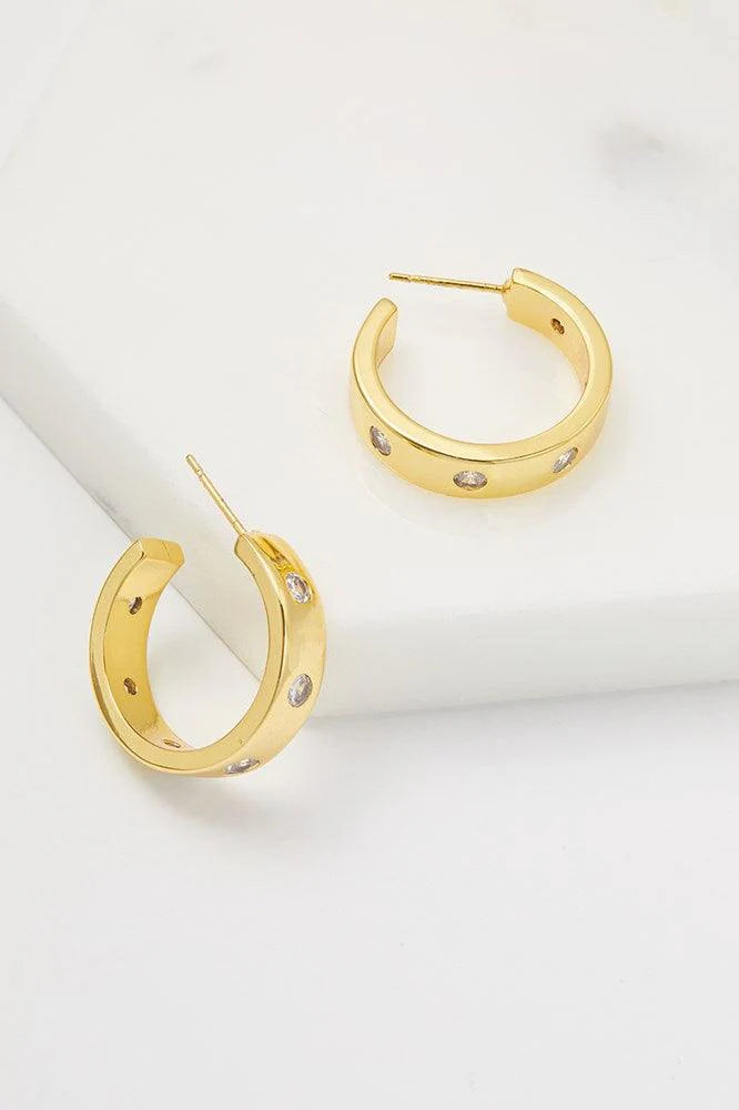 Zafino Kristen Hoop Earrings