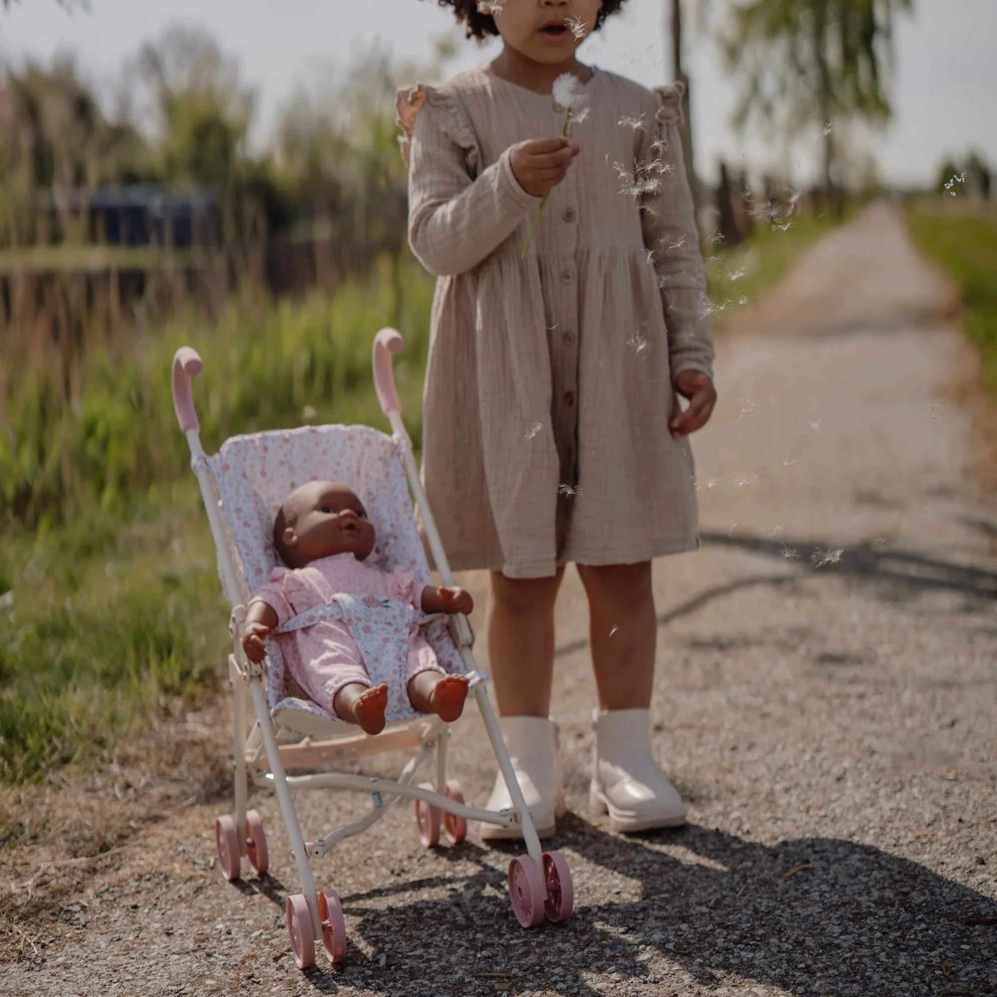 Little Dutch Metal Doll Stroller