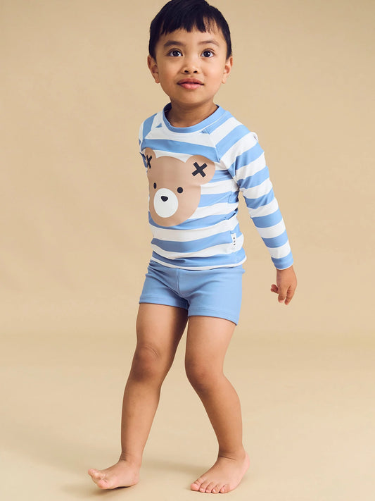 Huxbaby Huxbear Stripe Swim Set