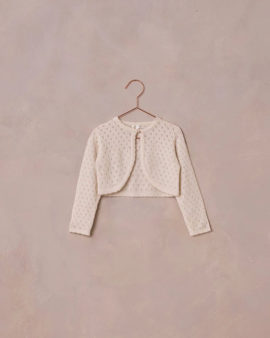 Noralee Bolero Sweater || Ivory