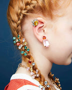 Super Smalls Dinner & A Movie Clip-On Earring Set