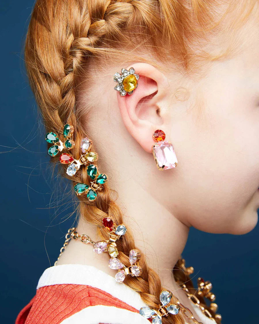Super Smalls Dinner & A Movie Clip-On Earring Set