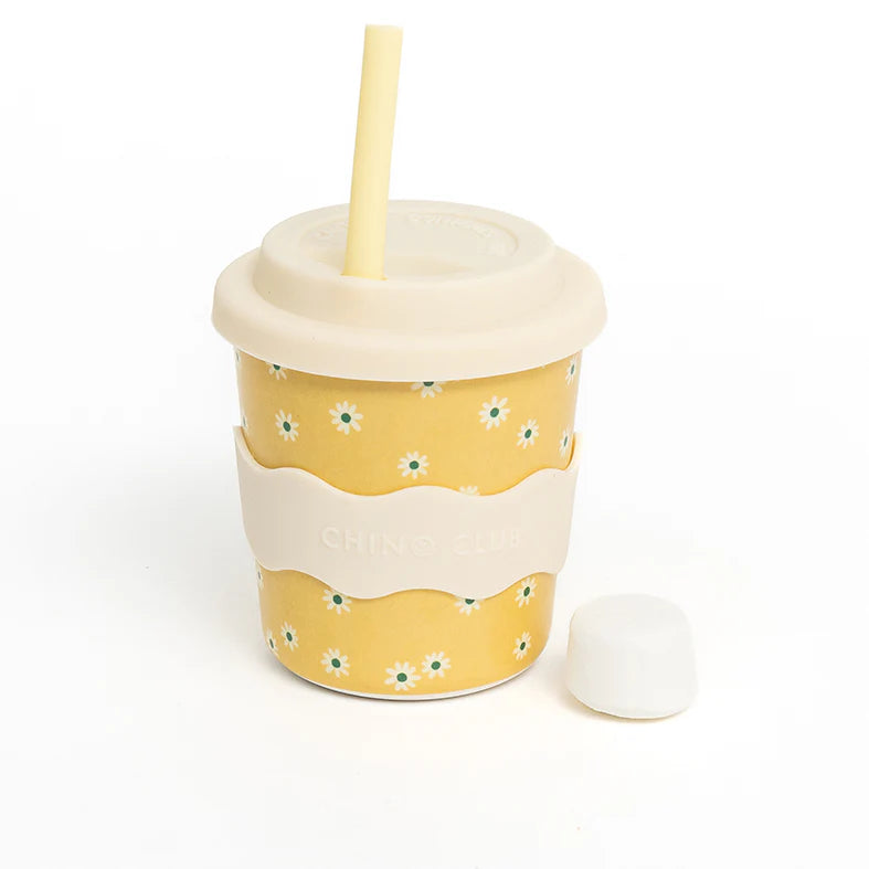 Chino Club - Yellow Daisy Kids Keep Cup 8oz