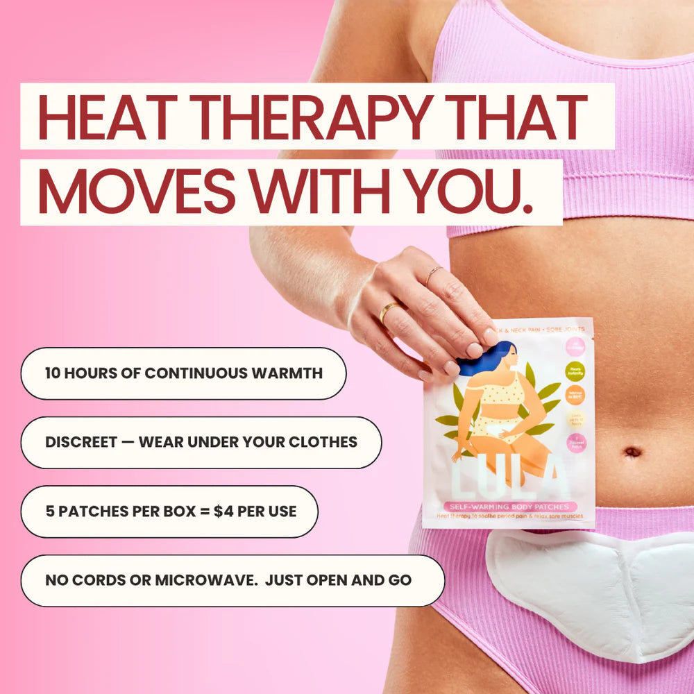 Lula Bag of 10 Self-Warming Body Patches