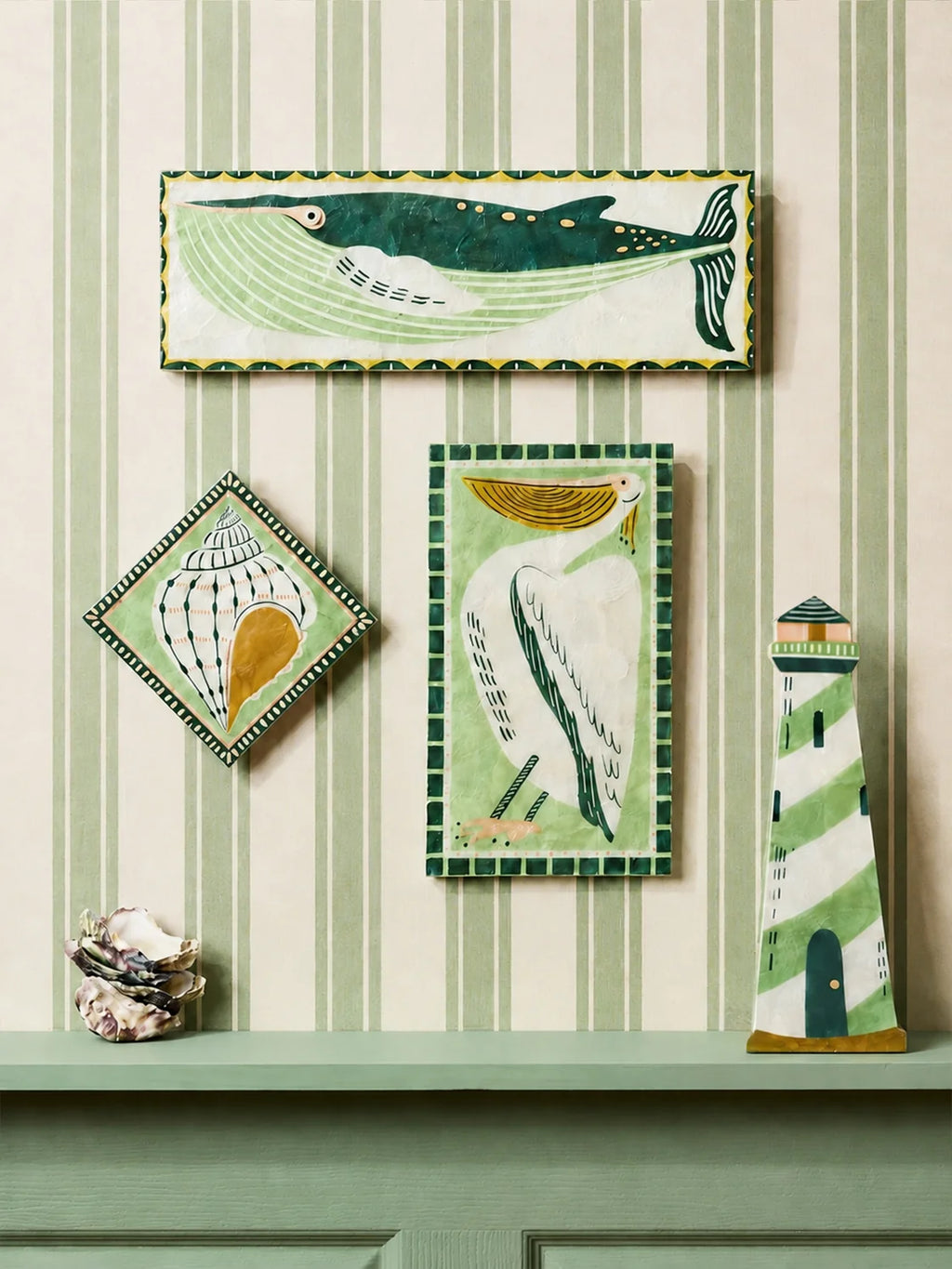 Jones & Co Mariner Shell Wall Art