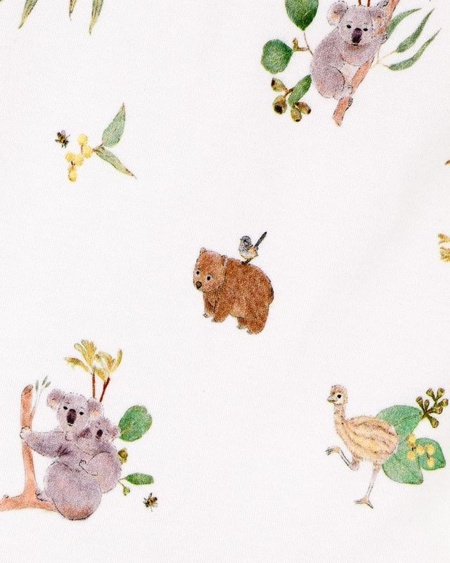 Bebe Australiana Organic Bodysuit