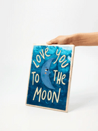 Jones & Co Fun House Moon Tile