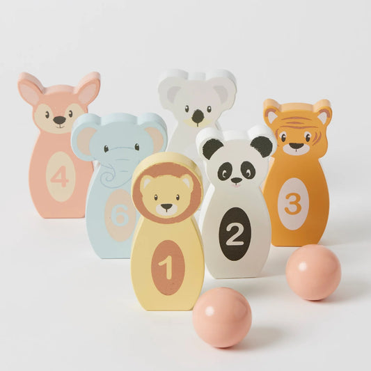 Studio Circus Animal Bowling Set