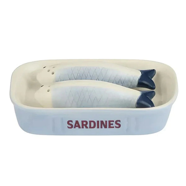 Coast to Coast Sardine Ceramic Salt & Pepper Set