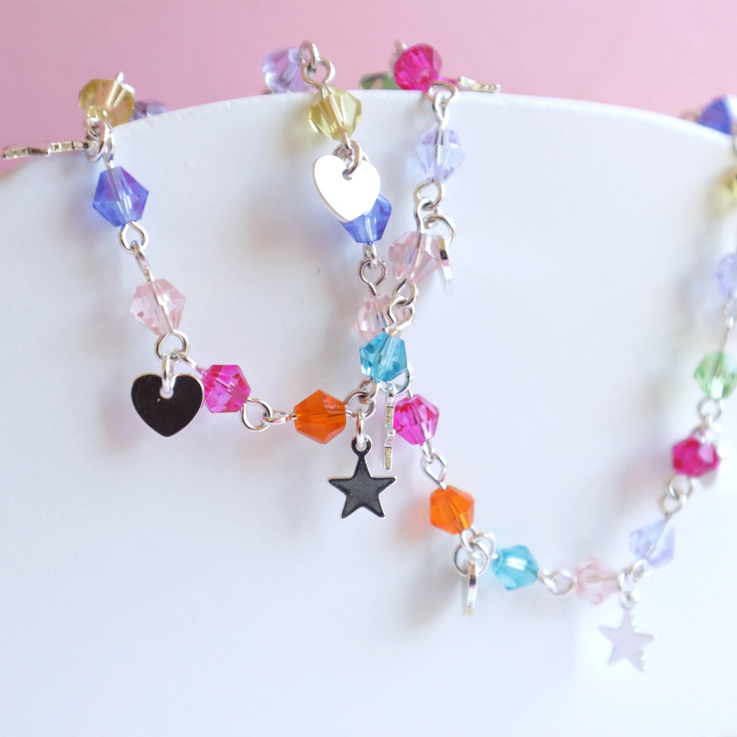 Lauren Hinkley Starry Hearts Necklace