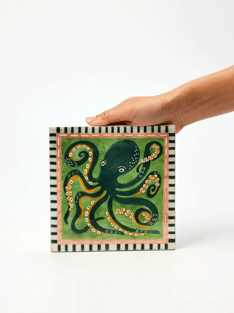 Jones & Co Mariner Octopus Wall Art