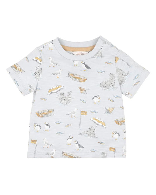 Fox & Finch Puffin Print Tee