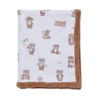 Living Textiles Sherpa Pram Blanket - Assorted