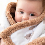 Living Textiles Sherpa Pram Blanket - Assorted