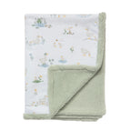 Living Textiles Sherpa Pram Blanket - Assorted