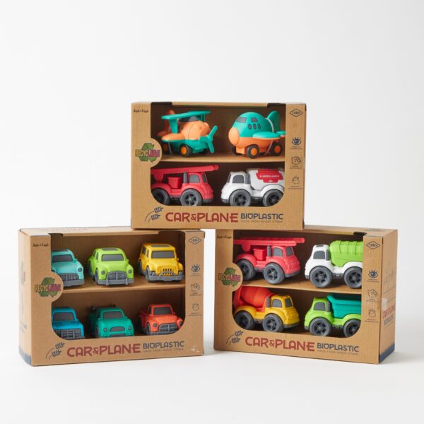 Jiggle & Giggle Bioplastic Car & Plane Set