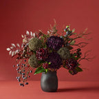Rogue Home Chrysanthemum Fig Garden Mix Small Maliah Pot Purple