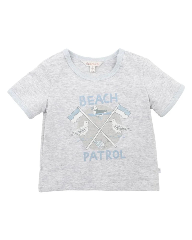 Fox & Finch Puffin Beach Patrol Tee