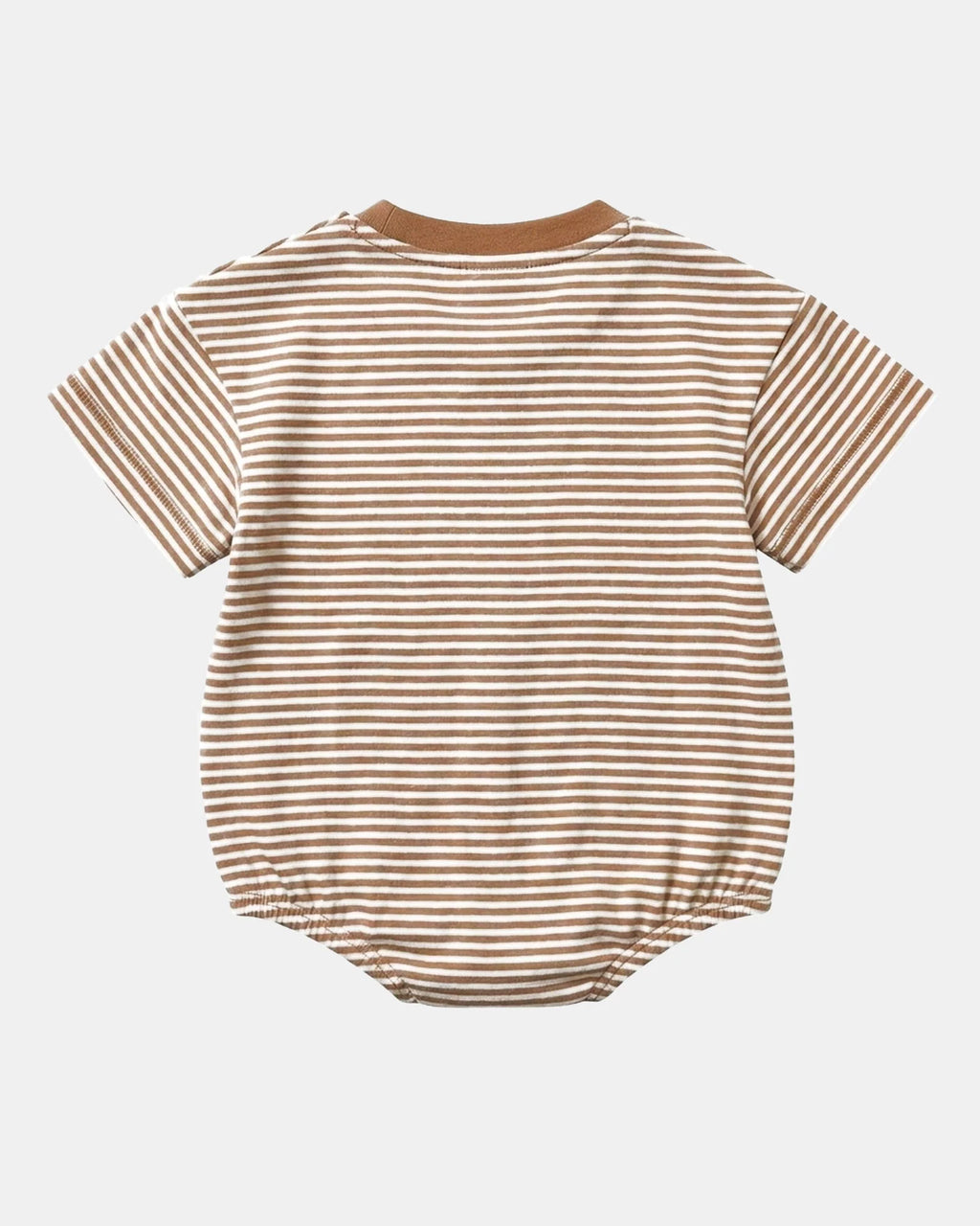 Toshi Mini Stripe Bubble Short Sleeve Onesie