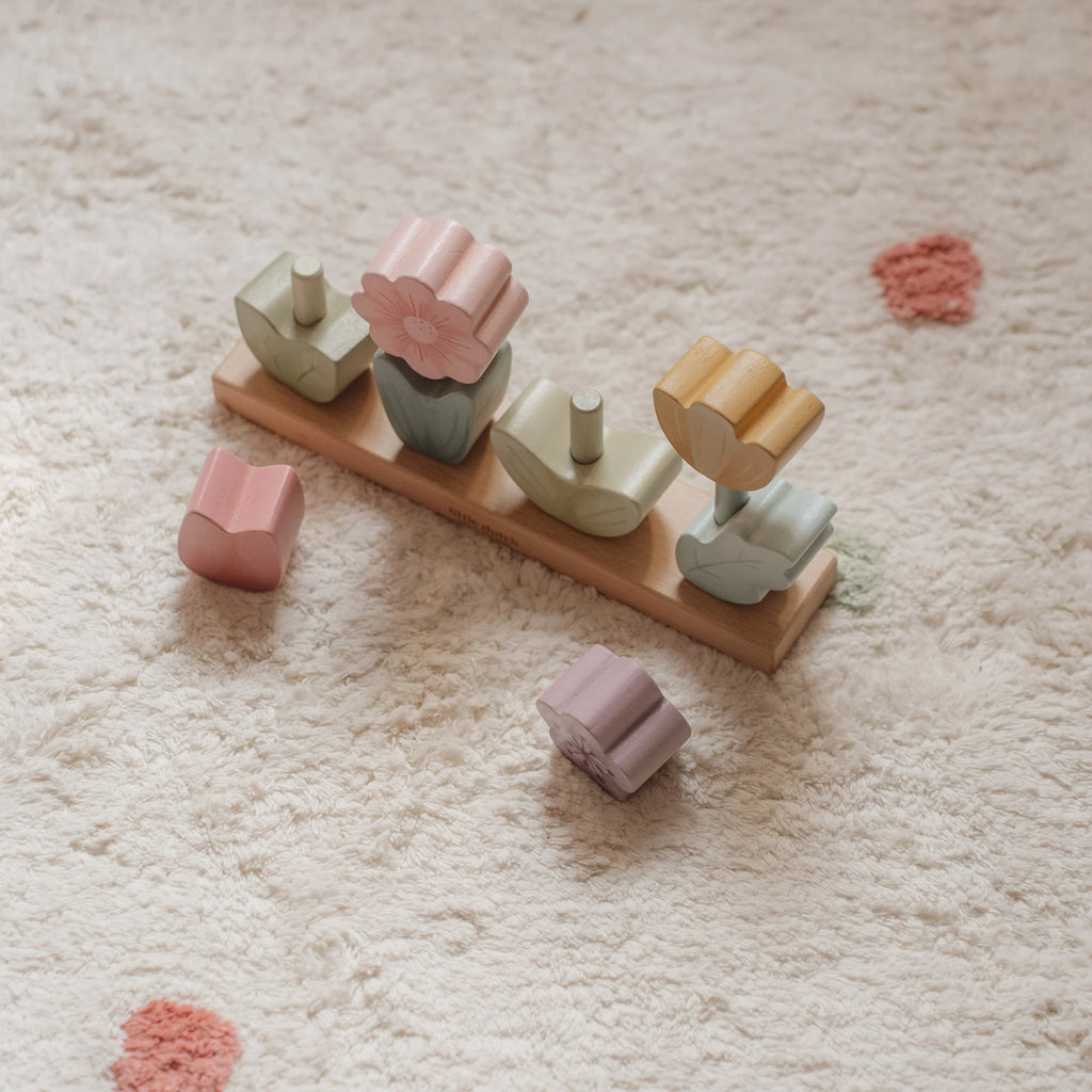 Little Dutch Wooden Stacking Flower Puzzle