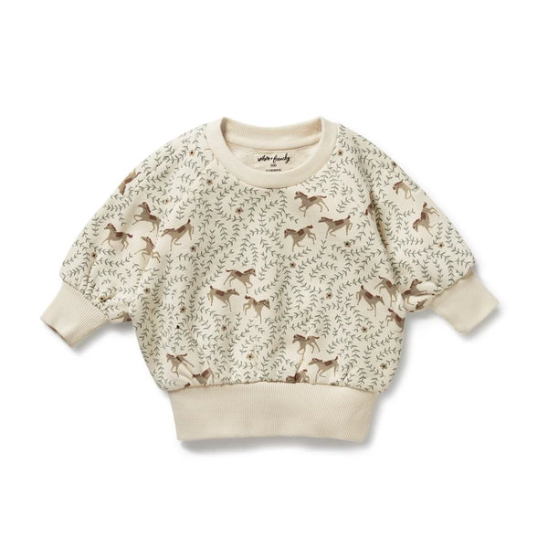 Wilson & Frenchy Trixie Horse Organic Terry Sweat