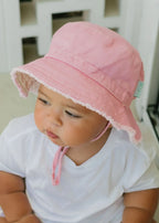 Acorn Frayed Bucket Hat