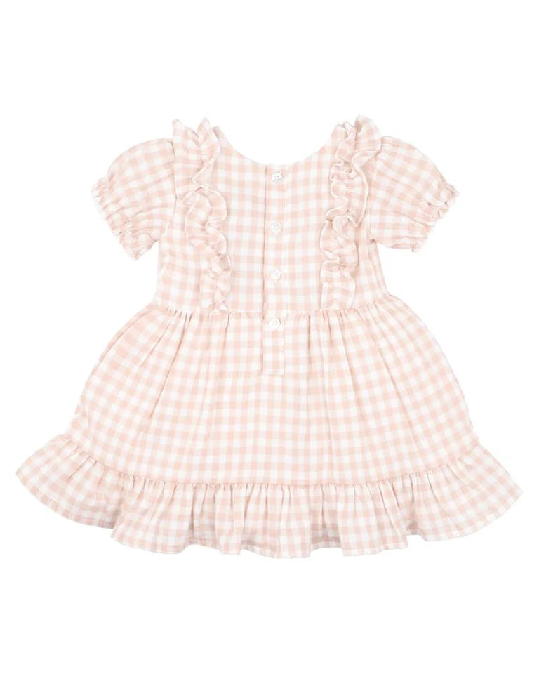 Bebe Morgan Gingham Dress