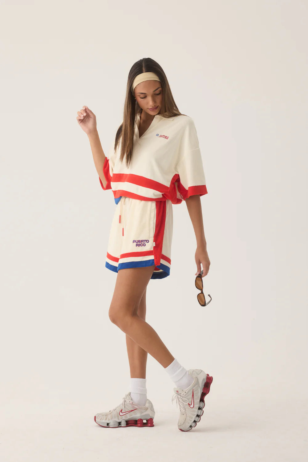 Araminta James Rico Terry Short Coconut