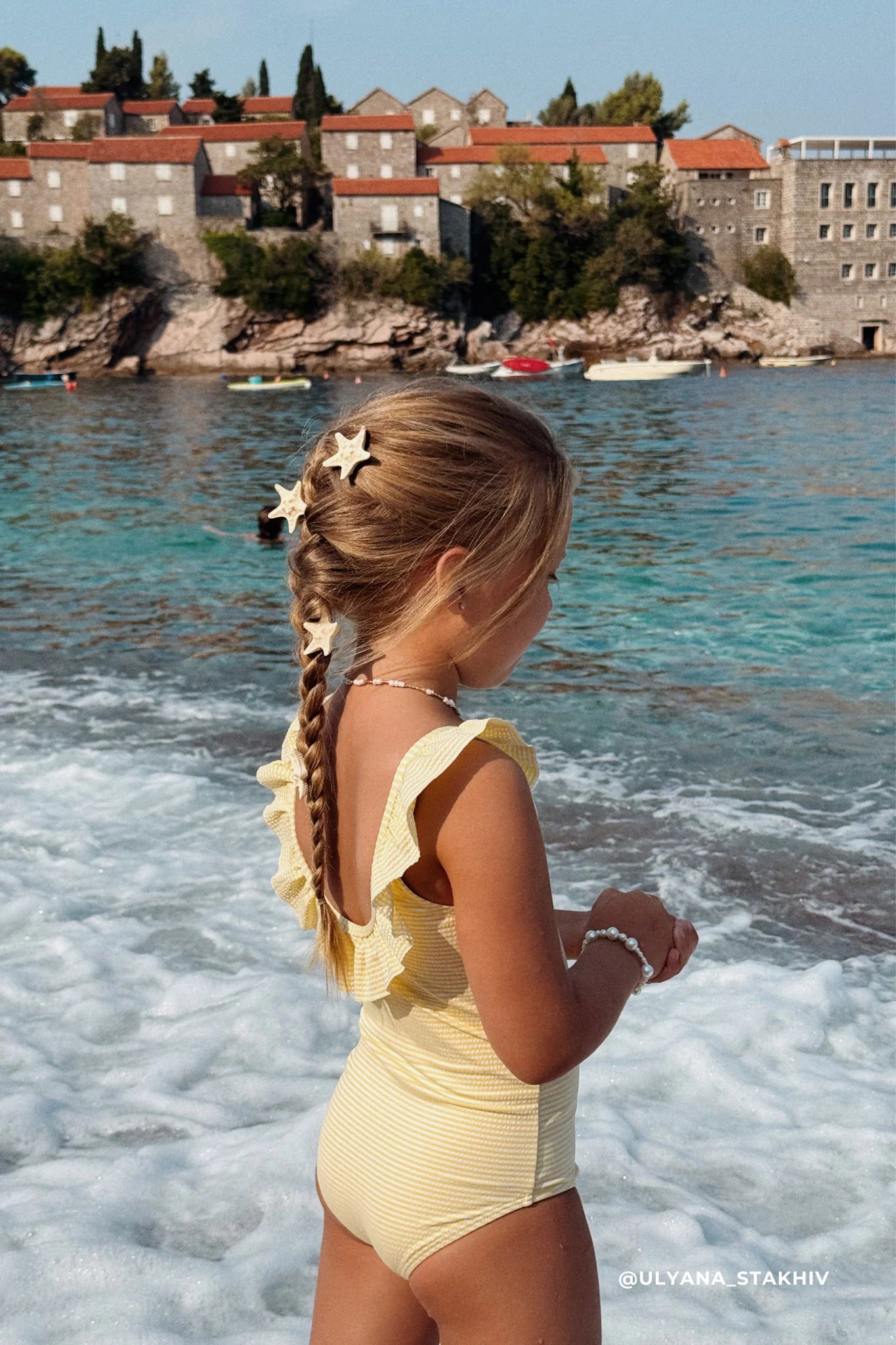 Jamie Kay Emmeline Swimsuit - Camomile Stripe