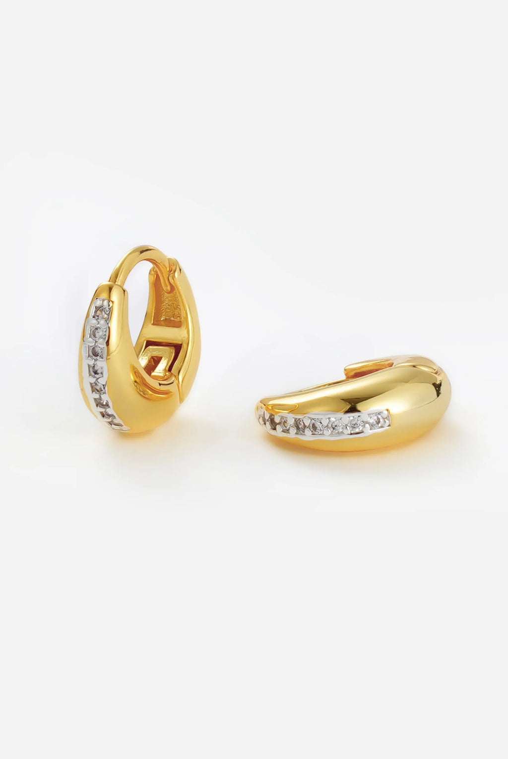 Zafino Hayley Huggie Earrings
