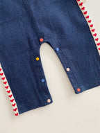 Kapow Kids Denim Love Overalls