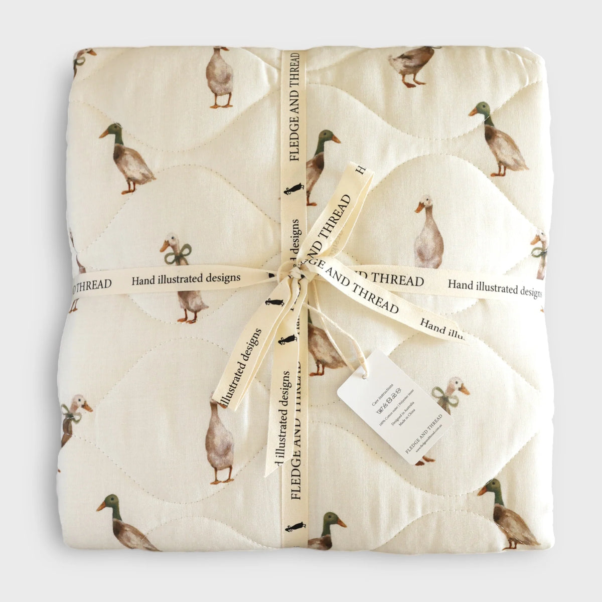 Fledge & Thread Quilted Blanket