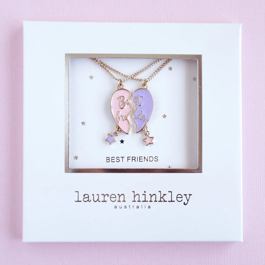 Lauren Hinkley Forever Heart Best Friends Necklace Set