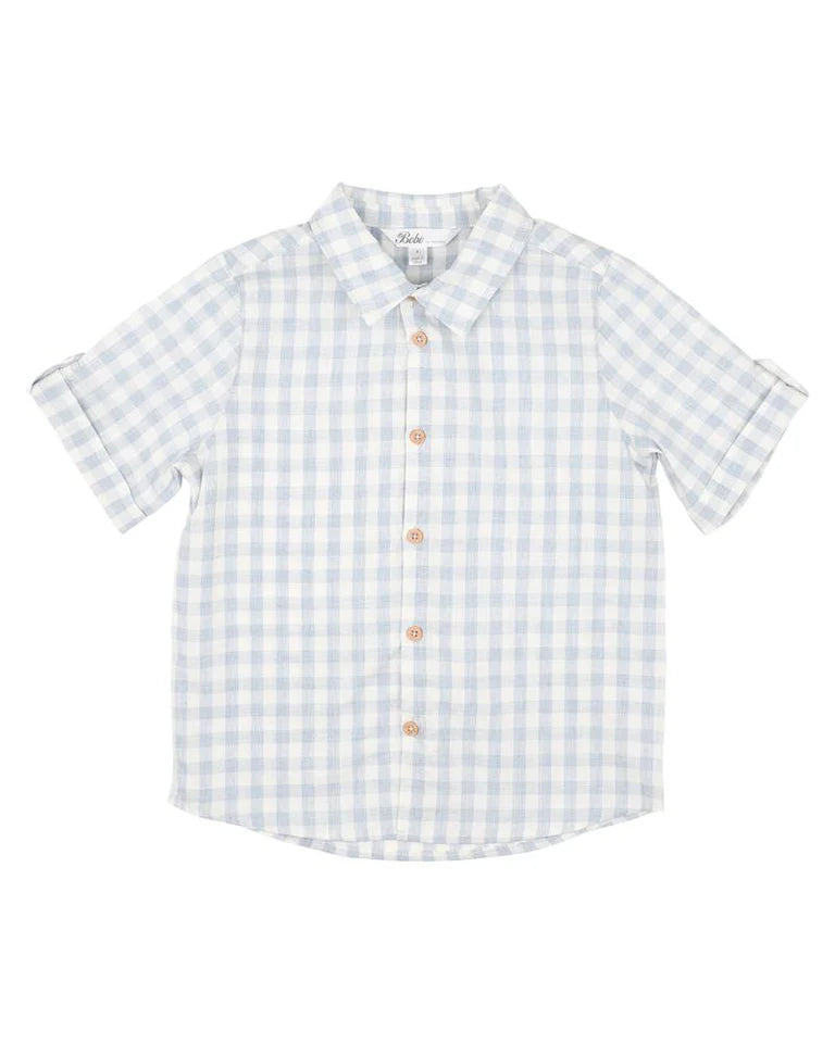 Bebe Harry Check Shirt