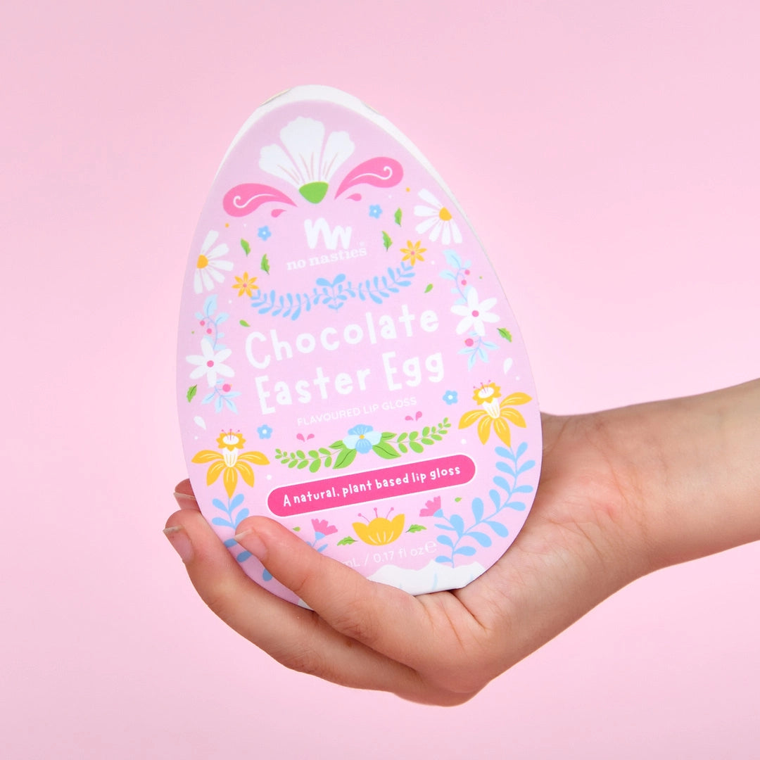 No Nasties Easter Egg Lip Gloss and Nail Stickers