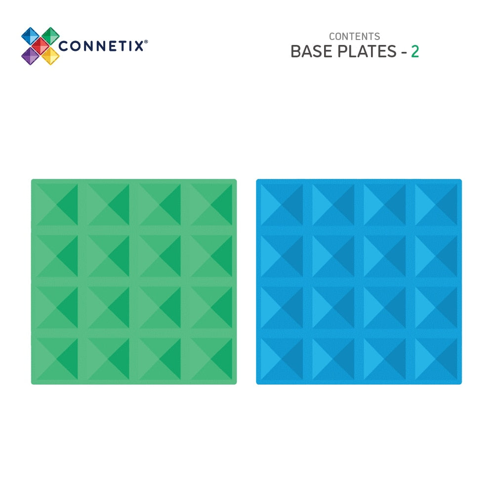 Connetix Base Plate 2pc Assortment