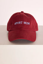 Feather & Noise Lulu Cap Sport Mum Burgundy