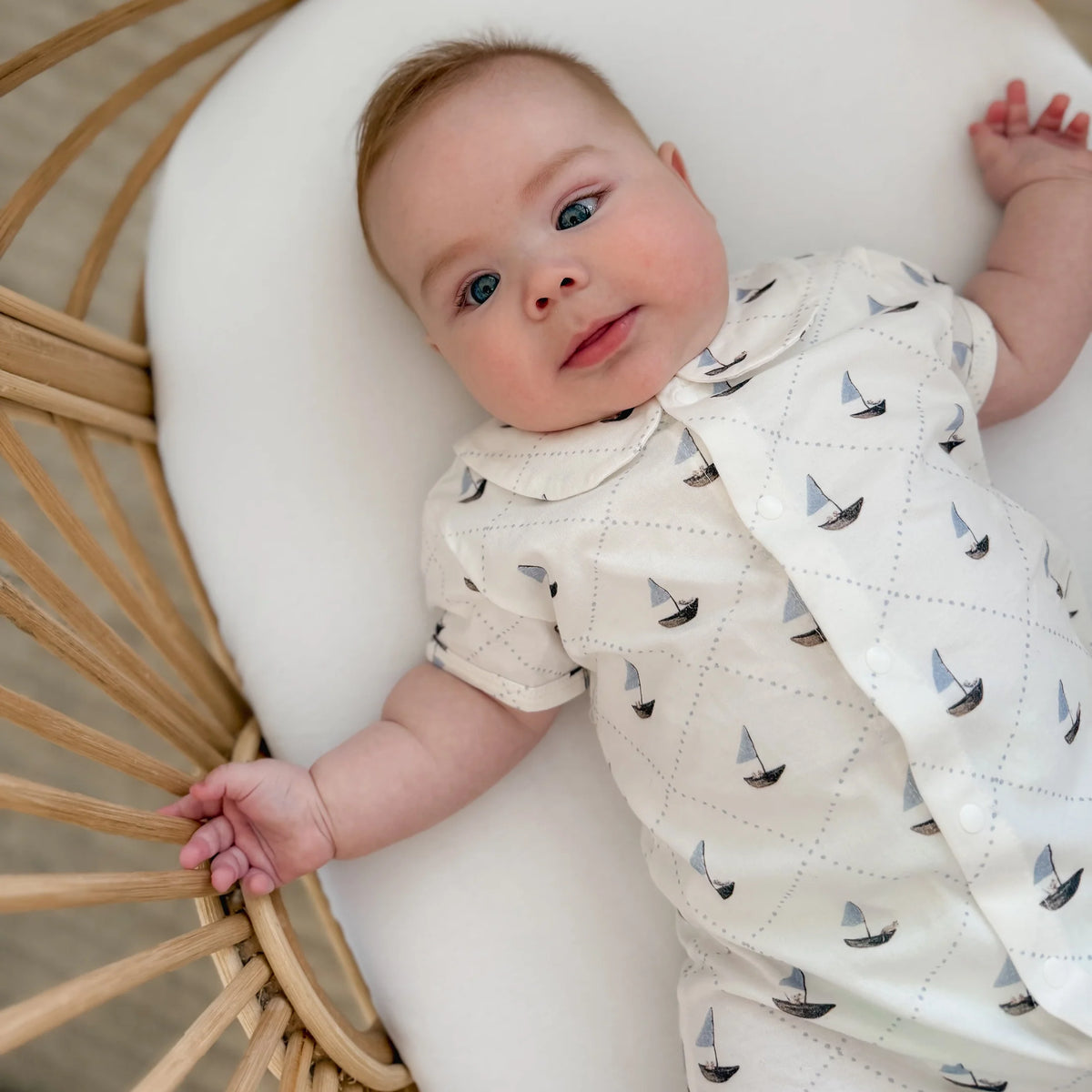 Fledge & Thread Sailboat Romper